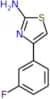 4-(3-Fluorophenyl)-2-thiazolamine