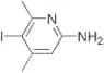 6-Amino-2,4-dimethyl-3-iodopyridine