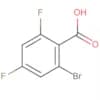 Benzoic acid, 2-bromo-4,6-difluoro-