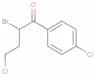2-Bromo-4-chloro-1-(4-chlorophenyl)-1-butanone