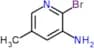 2-Bromo-5-methyl-3-pyridinamine