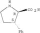 D-Proline, 3-phenyl-,(3S)-