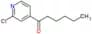 1-(2-chloro-4-pyridyl)hexan-1-one