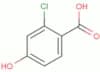 2-chloro-4-hydroxybenzoic acid