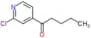 1-(2-Chloro-4-pyridinyl)-1-pentanone