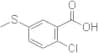 2-chloro-5-(methylthio)benzoic acid
