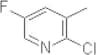 2-Chloro-5-fluoro-3-methylpyridine