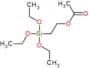Ethanol, 2-(triethoxysilyl)-, 1-acetate