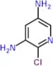 2-chloropyridine-3,5-diamine
