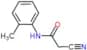 2-Cyano-N-(2-methylphenyl)acetamide
