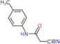 2-Cyano-N-(4-methylphenyl)acetamide
