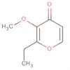 4H-Pyran-4-one, 2-ethyl-3-methoxy-