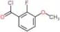 2-fluoro-3-methoxy-benzoyl chloride