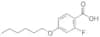2-FLUORO-4-N-HEXYLOXYBENZOIC ACID