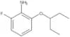 2-(1-Ethylpropoxy)-6-fluorobenzenamine