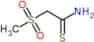 2-(methylsulfonyl)ethanethioamide