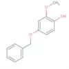 Phenol, 2-methoxy-4-(phenylmethoxy)-
