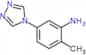 2-methyl-5-(1,2,4-triazol-4-yl)aniline