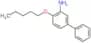 4-(pentyloxy)biphenyl-3-amine