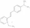 Pyridinium, 2-[2-[4-(dimethylamino)phenyl]ethenyl]-1-ethyl-, iodide (1:1)