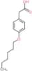 [4-(hexyloxy)phenyl]acetic acid