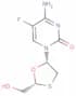 (+)-2′-Deoxy-3′-thia-5-fluorocytidine