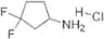 3,3-difluorocyclopentanaMine HCl