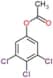 Phenol, 3,4,5-trichloro-, 1-acetate