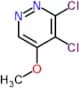 3,4-dichloro-5-methoxypyridazine