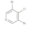 Pyridine, 3,5-dibromo-4-chloro-