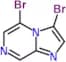 3,5-dibromoimidazo[1,2-a]pyrazine