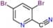 3,5-dibromopyridine-2-carbonitrile