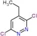 3,6-dichloro-4-ethyl-pyridazine