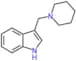 3-(1-Piperidinylmethyl)-1H-indole