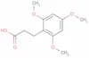 2,4,6-Trimethoxybenzenepropanoic acid