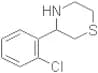 3-(2-Chlorophenyl)thiomorpholine