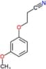 3-(3-methoxyphenoxy)propanenitrile