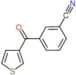 3-(thiophene-3-carbonyl)benzonitrile