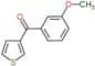 (3-methoxyphenyl)-(3-thienyl)methanone