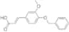 4-Benzyloxy-3-methoxycinnamic acid