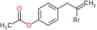 [4-(2-bromoprop-2-enyl)phenyl] acetate