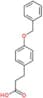 3-[4-(benzyloxy)phenyl]propanoic acid