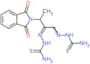 (2'Z)-2,2'-[(2Z)-3-(1,3-dioxo-1,3-dihydro-2H-isoindol-2-yl)butane-1,2-diylidene]dihydrazinecarboth…