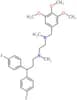 N-[3,3-bis(4-fluorophenyl)propyl]-N,N'-dimethyl-N'-(3,4,5-trimethoxybenzyl)ethane-1,2-diamine