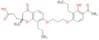 3-{7-[3-(4-acetyl-3-hydroxy-2-propylphenoxy)propoxy]-2-methyl-4-oxo-8-propyl-3,4-dihydro-2H-chrome…