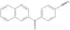 4-(3-Quinolinylcarbonyl)benzonitrile
