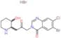 4(3H)-Quinazolinone, 6-bromo-7-chloro-3-[3-(3-hydroxy-2-piperidinyl)-2-oxopropyl]-, hydrobromide (…