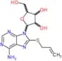 Adenosine, 8-(2-propenylthio)-