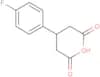 3-(4-Fluorophenyl)pentanedioic acid