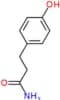 4-Hydroxybenzenepropanamide